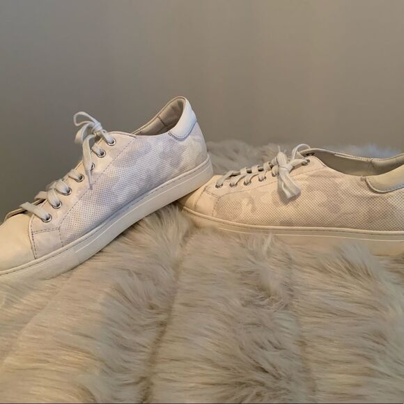 Trask Alder Leather Sneakers - White/camouflage pattern - Picture 3 of 8
